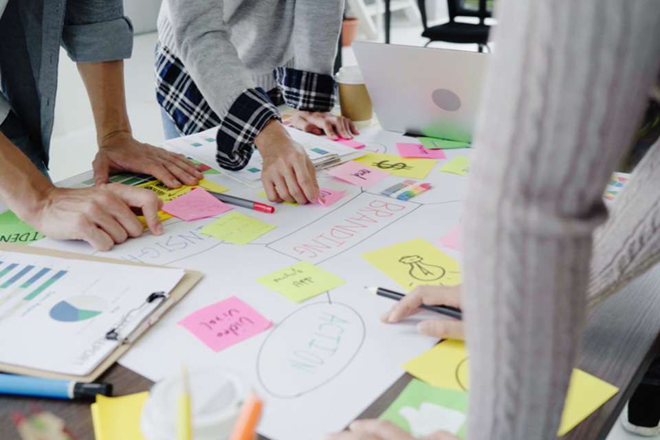 Developing a strategy for retail to upsell products.