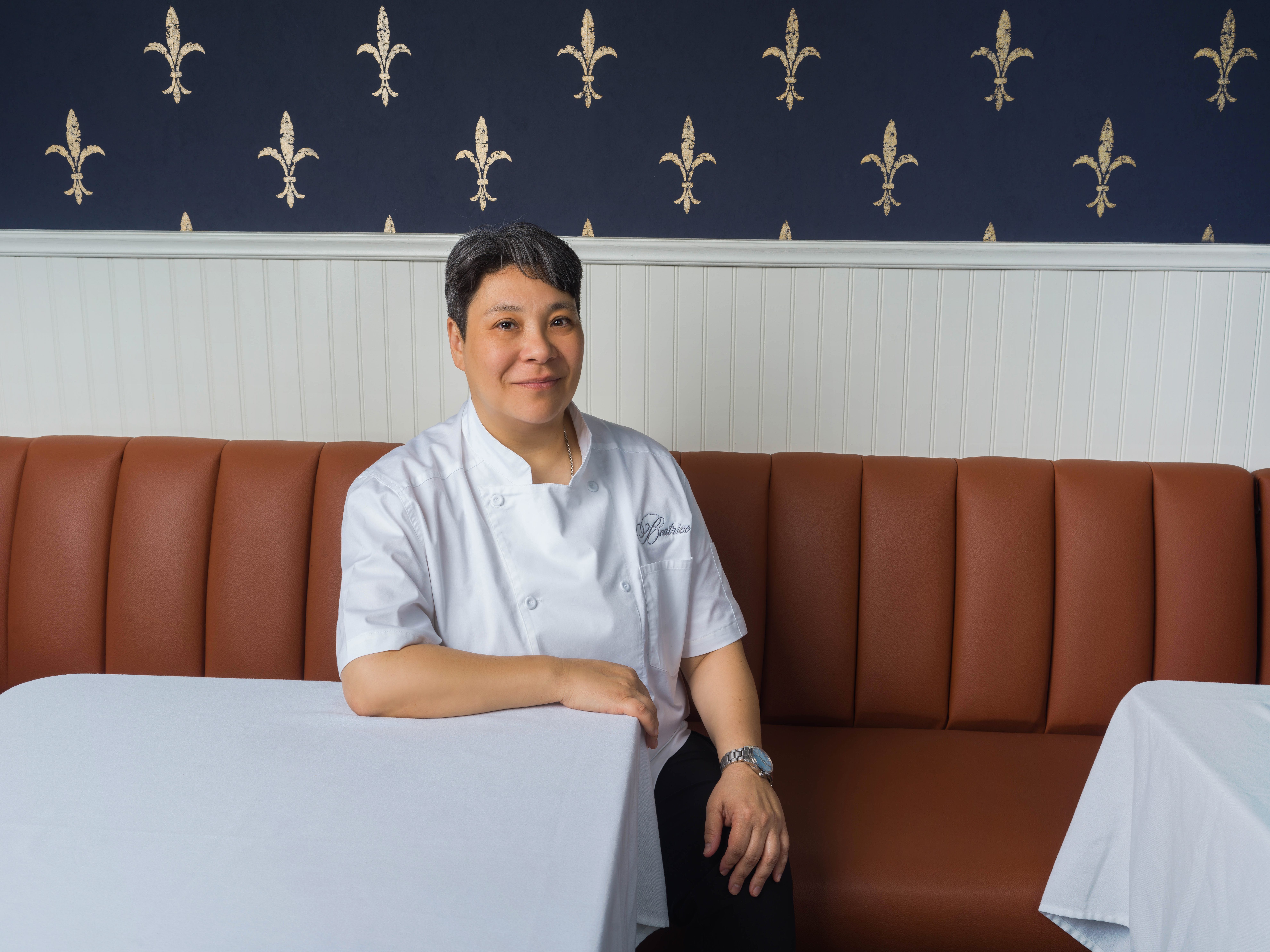 Chef Owner Michelle Carpenter. Photo by Kate Voskova Professional photo of Michelle Carpenter, Chef and Owner of Restaurant Beatirce.