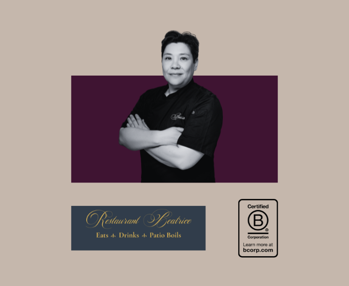 Feature case study image of Michelle Carpenter from Restaurant Beatrice.