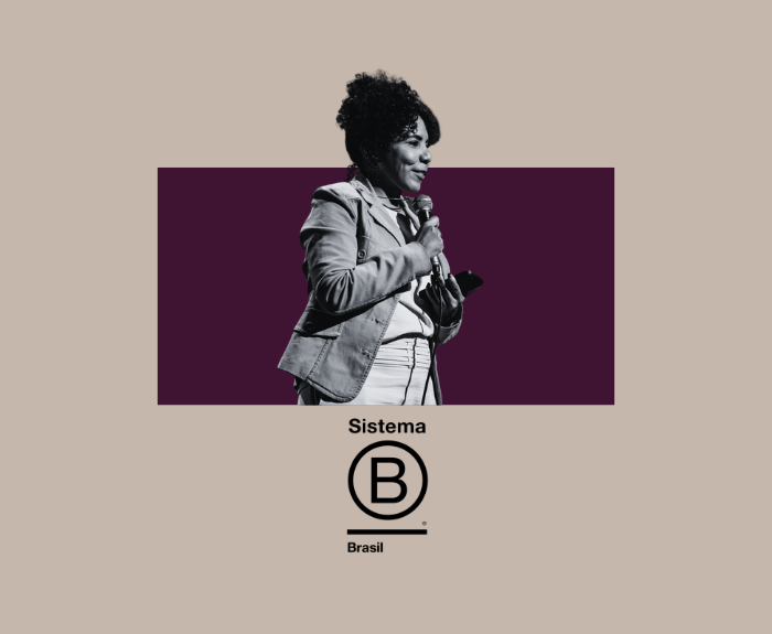 Feature case study image of Juliane Sousa from Sistema B Brasil.