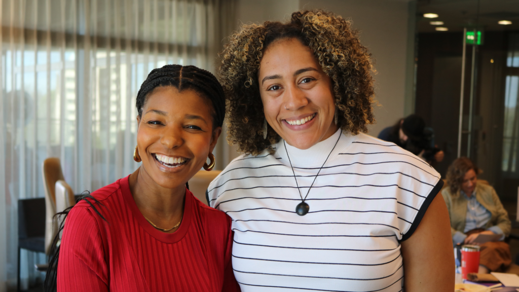 Build It Boldly's Dr. Kimberly McGlonn and Alyssa Ghilardi in a headshot together.