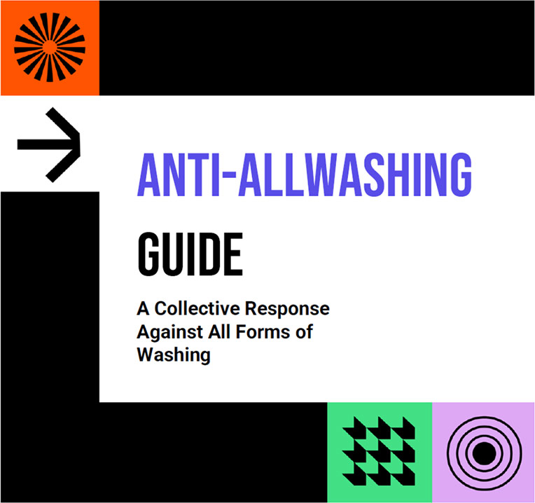 Title page of the English translation of the Anti-Allwashing Guide.