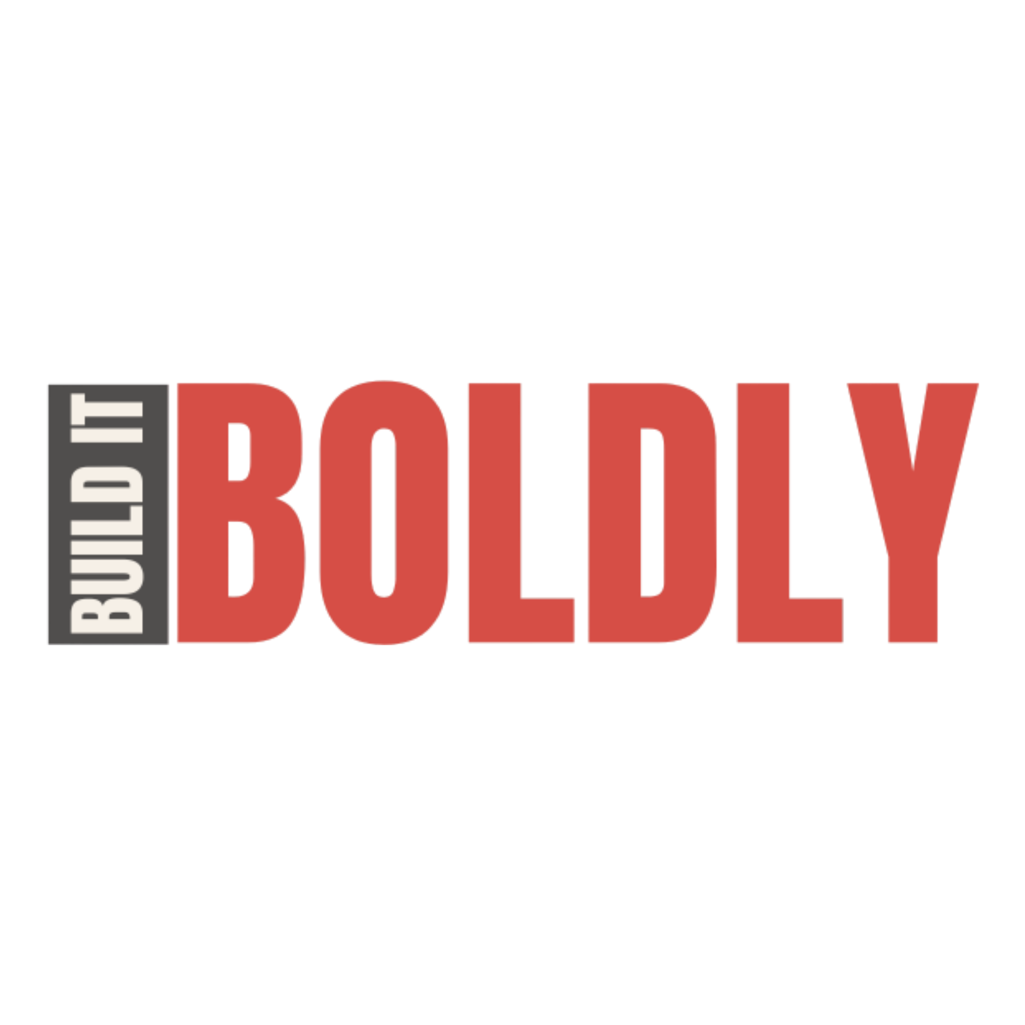 Logo asset for Build It Boldly.