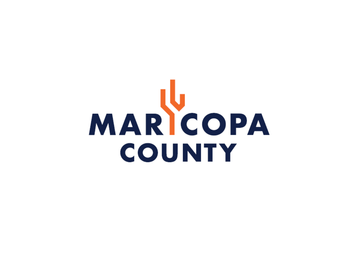 Maricopa County CMYK Logo (transparent) Logo asset for Maricopa County, Arizona.